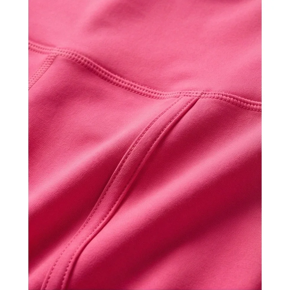 Nike One Womens S High Rise 7/8 Training Leggings Red/Pink‎ NWT RV $70